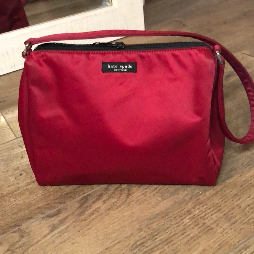 Kate Spade Red Vintage Sam Tote Bag